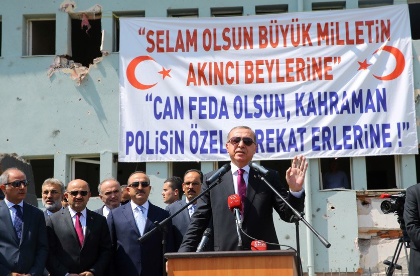 ‘‘Cumhurbaşkanı Recep Tayyip Erdoğan Özel Harekat Daire Başkanlığını Ziyaret Etti’’