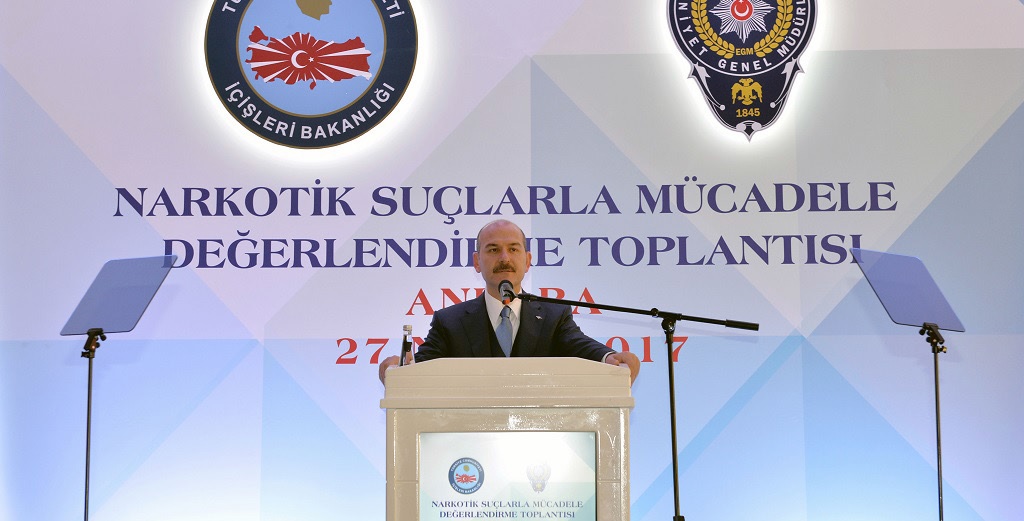İçişleri Bakanı Süleyman Soylu başkanlığında Narkotik Suçlarla Mücadele Değerlendirme Toplantısı Ankara’da gerçekleştirildi