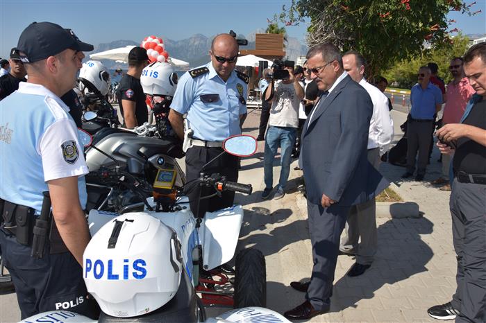 Antalya Turizmi  ATV Motorlu Polis Tim’lerine Emanet