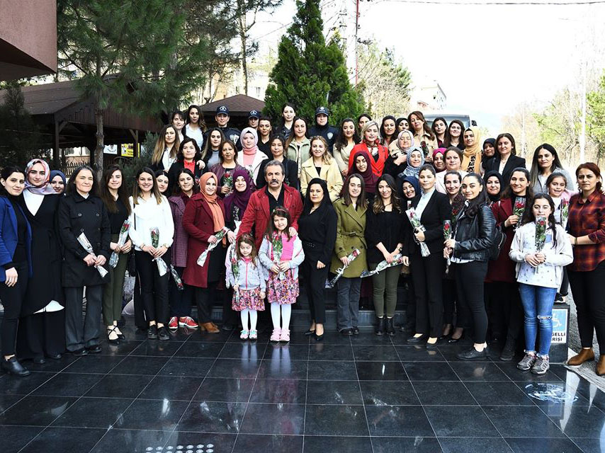 Karabük’te 8 Mart Dünya Kadınlar Günü Kutlandı